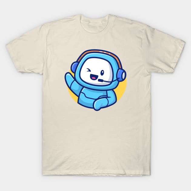 Cute Robot T-Shirt by Catalyst Labs